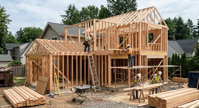 Shop Framing in Kansas City, KS