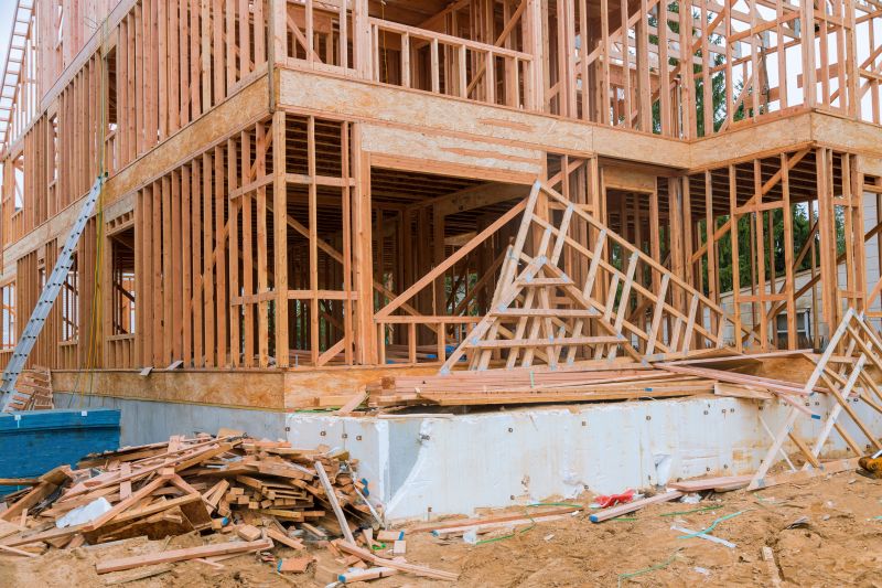 Completed Framing Structure